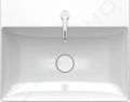 Duravit DuraSquare Umvadlo, 60x47 cm, bez prepadu, s otvorom na batriu, DuraCeram, biela