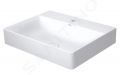 Duravit DuraSquare Umvadlo, 60x47 cm, bez prepadu, s otvorom na batriu, DuraCeram, biela