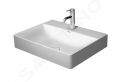 Duravit DuraSquare Umvadlo, 600x470 mm, bez prepadu, s otvorom na batriu, DuraCeram, biela