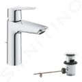 Grohe QuickFix Start Umvadlov batria s vpustom, studen tart, chrm
