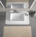 Duravit DuraSquare Umvadlov misa, 60x36 cm, DuraCeram, alpsk biela
