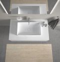 Duravit DuraSquare Umvadlov misa, 600x355 mm, DuraCeram, alpsk biela