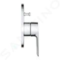 Grohe QuickFix Start Vaov batria pod omietku s telesom, chrm