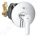 Grohe QuickFix Start Vaov batria pod omietku s telesom, chrm