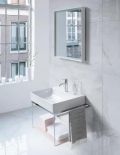 Duravit DuraSquare Nbytkov umvadlo Compact, 50x40 cm, DuraCeram, biela