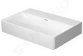 Duravit DuraSquare Umvadlo 60x40 cm, bez prepadu, bez otvoru na batriu, DuraCeram, biela