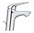 Grohe Wave Umvadlov batria s vpustom, chrm