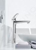 Grohe Wave Umvadlov batria s vpustom Push-Open, chrm