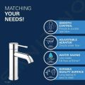 Grohe Essence Umvadlov batria, chrm