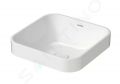 Duravit Happy D.2 Plus Umvadlov misa zpustn 400x400 mm, s WonderGliss, alpsk biela