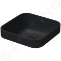 Duravit Happy D.2 Plus Umvadlov misa zpustn, 40x40 cm, bez prepadu, antracit mat