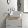 Duravit Happy D.2 Plus Umvadlov misa zpustn, 60x40 cm, bez prepadu, biela