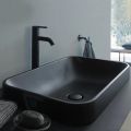 Duravit Happy D.2 Plus Umvadlov misa zpustn, 60x40 cm, bez prepadu, WonderGliss, antracit mat