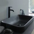 Duravit Happy D.2 Plus Umvadlov misa zpustn, 600x400 mm, bez prepadu, WonderGliss, antracit mat