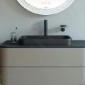 Duravit Happy D.2 Plus Umvadlov misa zpustn, 600x400 mm, bez prepadu, WonderGliss, antracit mat