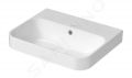 Duravit Happy D.2 Plus Umvadlo na dosku, 500x400 mm, s WonderGliss, biela