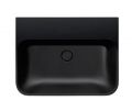 Duravit Happy D.2 Um�vadlo na dosku, 50x40 cm, s prepadom, bez otvoru na bat�riu, s v�pus�ou, antracit