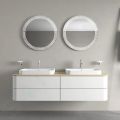 Duravit Happy D.2 Plus Umvadlo na dosku, 600x460 mm, s prepadom, s otvorom na batriu, WonderGliss, biela