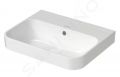 Duravit Happy D.2 Plus Umvadlo na dosku, 600x460 mm, s WonderGliss, biela