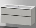 Duravit ME by Starck Um�vadlo 123x49 cm, s prepadom, bez otvoru na bat�riu, DuraShield, biela