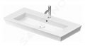 Duravit White Tulip Nbytkov umvadlo, 105x49 cm, 1 otvor na batriu, s WonderGliss, biela