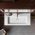 Duravit White Tulip Nbytkov umvadlo, 105x49 cm, 1 otvor na batriu, s WonderGliss, biela