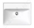 Duravit D-Neo Umvadlo, 55x44 cm, bez otvoru na batriu, biela