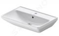 Duravit D-Neo Umvadlo, 65x44 cm, 1 otvor na batriu, biela