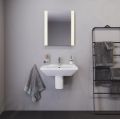 Duravit D-Neo Umvadlo, 650x440 mm, 1 otvor na batriu, biela