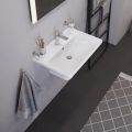 Duravit D-Neo Umvadlo, 650x440 mm, 1 otvor na batriu, biela