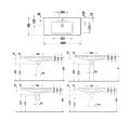 Duravit D-Neo Um�vadlo 100x48 cm, s prepadom, otvor na bat�riu, matn� biela