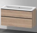 Duravit D-Neo Um�vadlo 120x48 cm, s prepadom, bez otvoru na bat�riu, biela