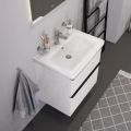 Duravit D-Neo Umvadlo, 650x480 mm, 1 otvor na batriu, biela