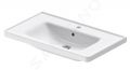 Duravit D-Neo Umvadlo, 800x480 mm, 1 otvor na batriu, biela