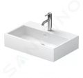 Duravit Vero Air Umvadlo, 60x40 cm, bez prepadu, otvor na batriu, biela