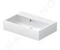 Duravit Vero Air Umvadlo, 600x400 mm, s prepadom, bez otvoru na batriu, WonderGliss, biela