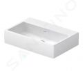 Duravit Vero Air Umvadlo nbytkov, 60x40 cm, bez prepadu, bez otvoru na batriu, biela