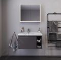 Duravit D-Neo Nbytkov umvadlo, 80x48 cm, 1 otvor na batriu vavo, biela