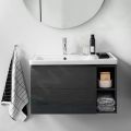 Duravit D-Neo Nbytkov umvadlo, 80x48 cm, 1 otvor na batriu vavo, biela