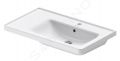 Duravit D-Neo Nbytkov umvadlo, 80x48 cm, 1 otvor na batriu vpravo, biela