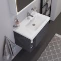 Duravit D-Neo Nbytkov umvadlo, 800x480 mm, 1 otvor na batriu vpravo, biela