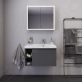 Duravit D-Neo Nbytkov umvadlo, 800x480 mm, bez otvoru na batriu, biela