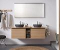 Duravit D-Neo Um�vadlo na dosku, priemer 40 cm, bez prepadu, bez otvoru na bat�riu, antracit