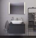 Duravit D-Neo Um�vadlo na dosku, 60x40 cm, bez prepadu, bez otvoru na bat�riu, matn� biela