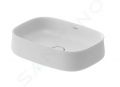 Duravit Zencha Umvadlo na dosku, 55x39 cm, bez prepadu, DuraCeram, WonderGliss, matn biela