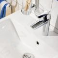 Grohe QuickFix Start Umvadlov batria s vpustom Push-Open, studen tart, chrm