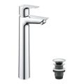 Grohe Start Edge Umvadlov batria s vpustom Push-Open, chrm