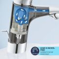 Grohe Start Edge Um�vadlov� bat�ria s v�pustom Push-Open, chr�m