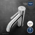 Grohe Essence New Umvadlov batria s vpustom Push-Open, chrm