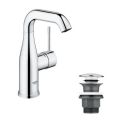Grohe Essence Pkov umvadlov batria s vpustom, chrm